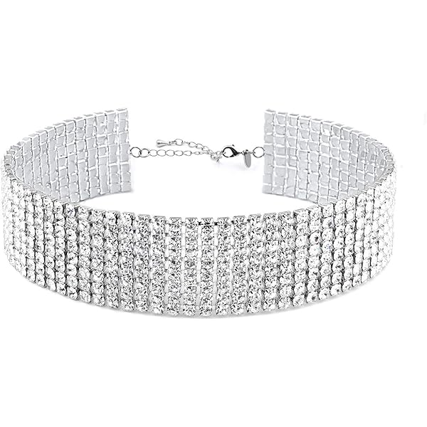Amazon.com: IDB Velveteen Cord (:11Inch) Sparkling Choker